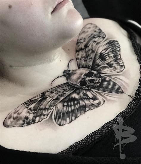 moth tattoo on chest|30 Moth Tattoo Ideas That Symbolize Transformation and Mystery